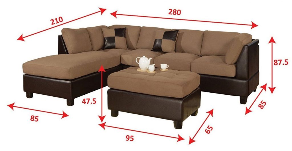 3 Piece Sectional Sofa