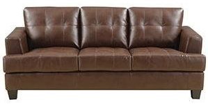 Brown Leather Sofa