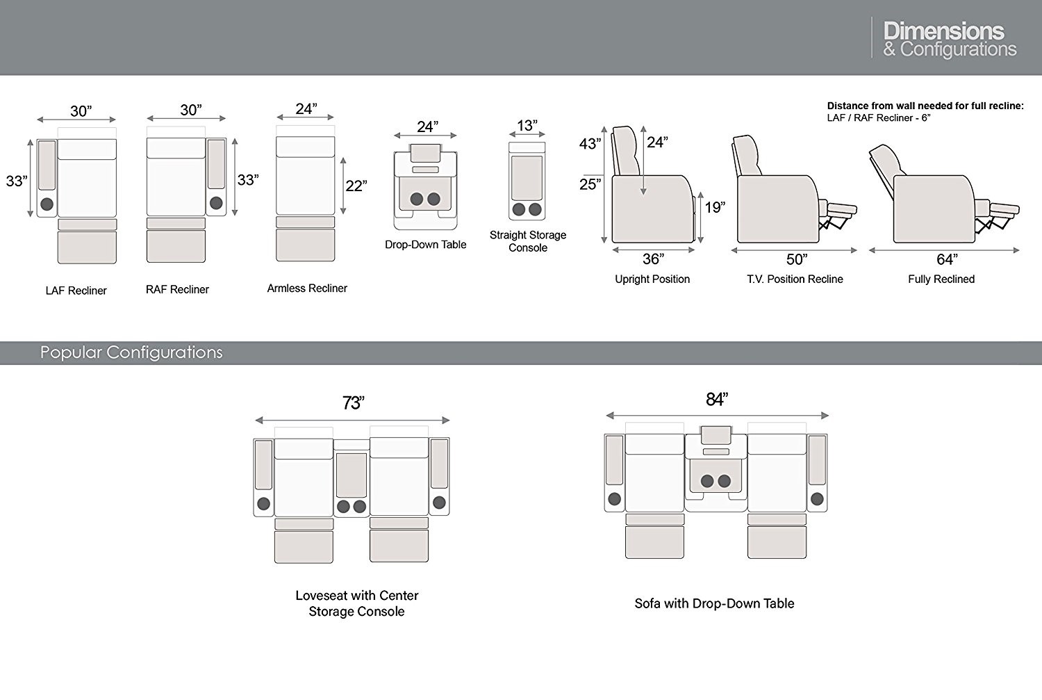 Lane Sigma Home Theater Seating