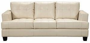 White Leather Sofa