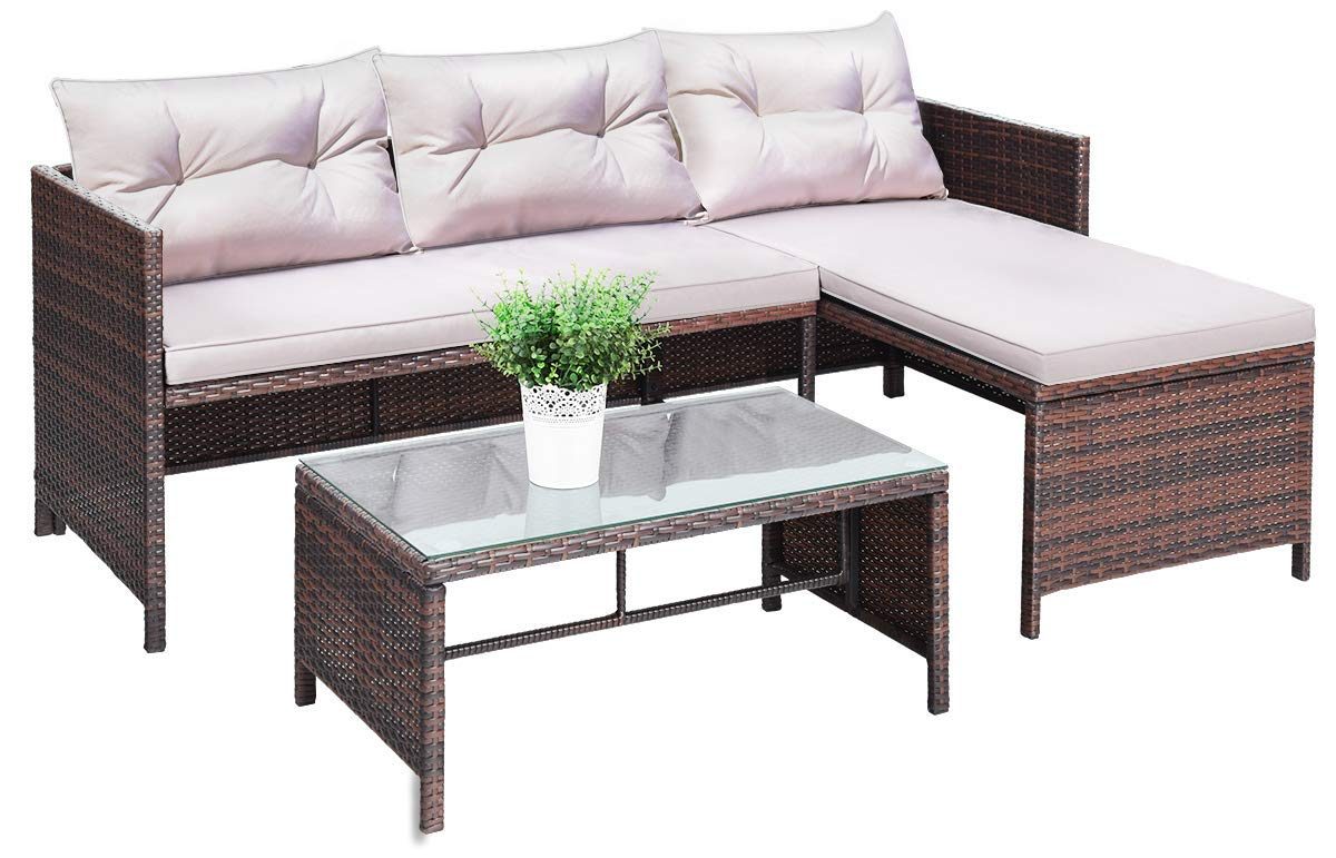 3 Piece Outdoor Seating