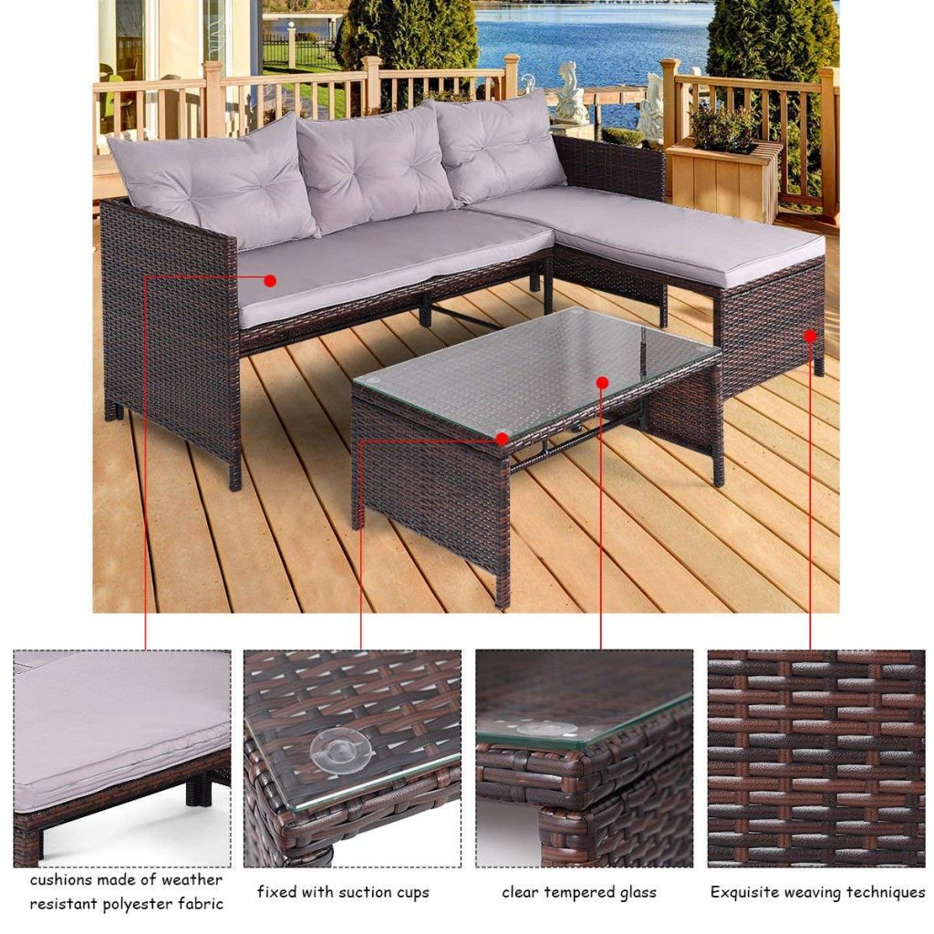 The Best 3 Pieces Outdoor Seating Review 2022 Best Price
