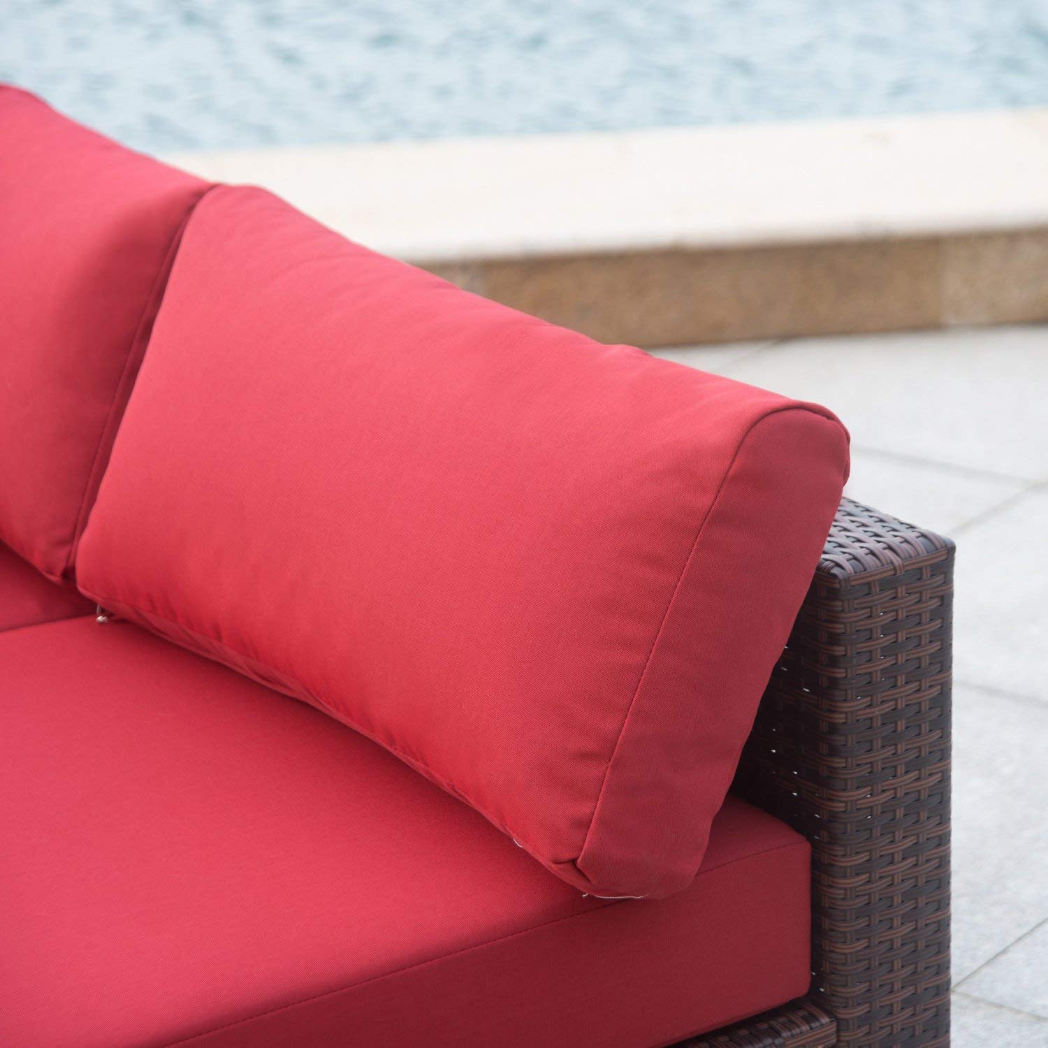 Outdoor Wicker Sofa