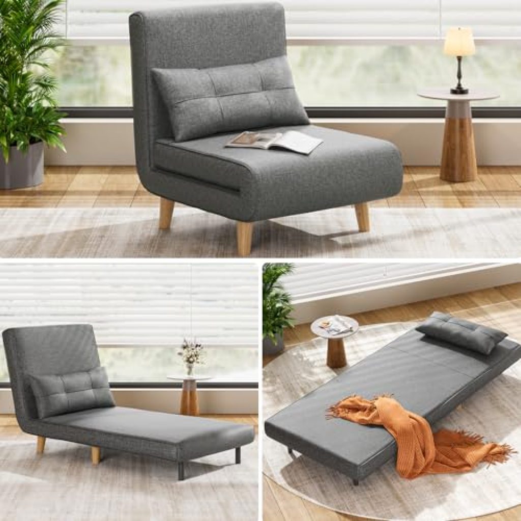 3 In 1 Sleeper Chair Bed