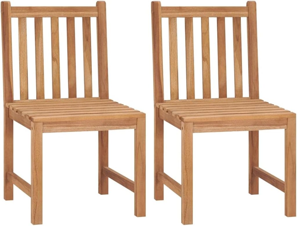 2 Solid Wood Chairs