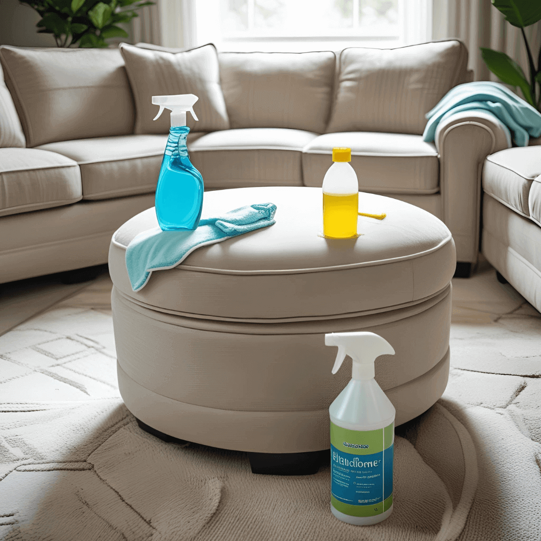 How to Clean Microfiber Ottoman