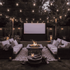Backyard Movie Night Seating Ideas