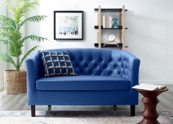 Why Contemporary Blue Velvet Sofa Is Actually Good for Your Living Room