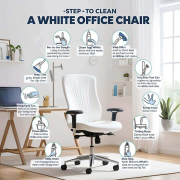 How to Clean White Office Chair: Looking New