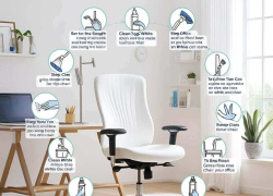 How to Clean White Office Chair: Looking New