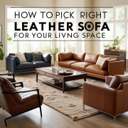 How to Pick The Right Leather Sofa: A Buyer’s Guide
