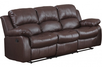 Best Prices Homelegance Leather Reclining Sofa Review