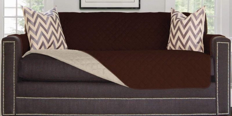 Super Hidden Easy Ways Working Pet Sofa Cover Reversible Protector