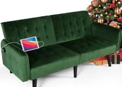 Green Velvet Couch: Luxury and Elegance for Your Living Space