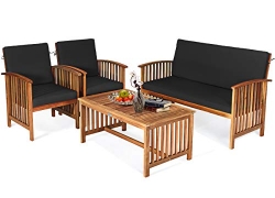 Upgrade Your Outdoor Space with a Stunning Wooden Sofa Set